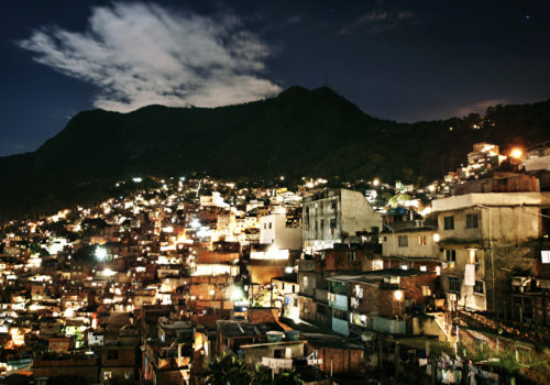 Rocinha, Rio de Janeiro 2007. The biggest slum in Rio, located in the heart of the city's richest areas : São Conrado, Gavea and Barra da Tijuca. There are at least 4 baile each weekend.